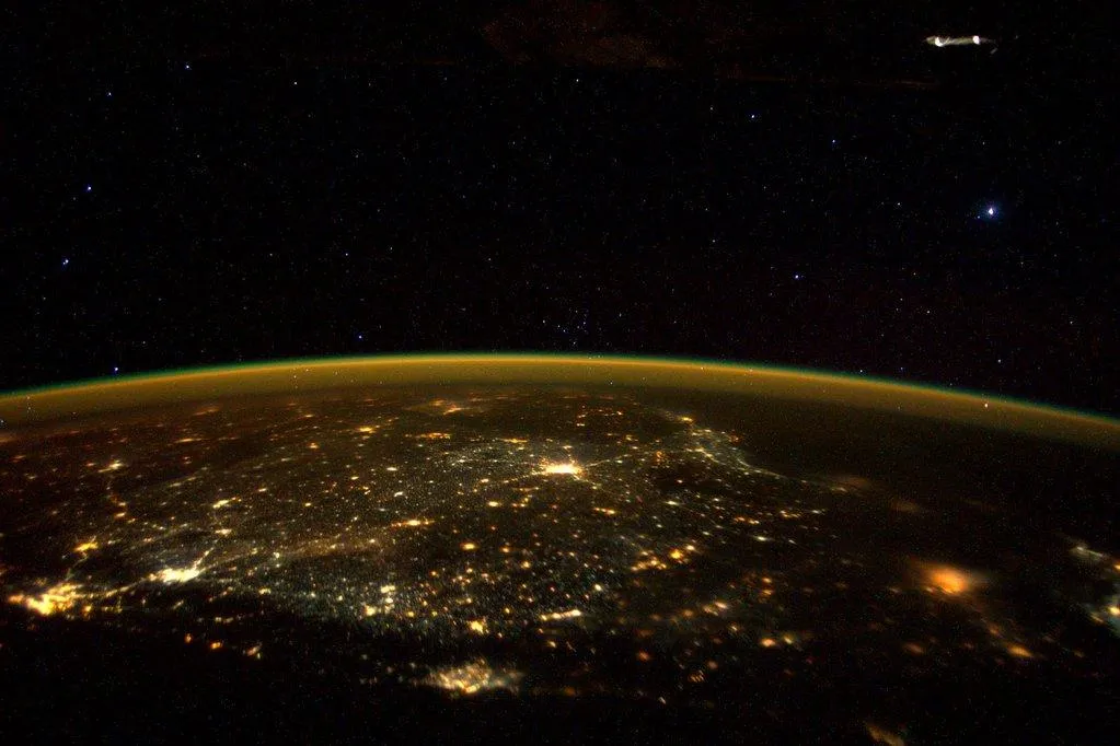 SOUTH INDIA FROM SPACE
