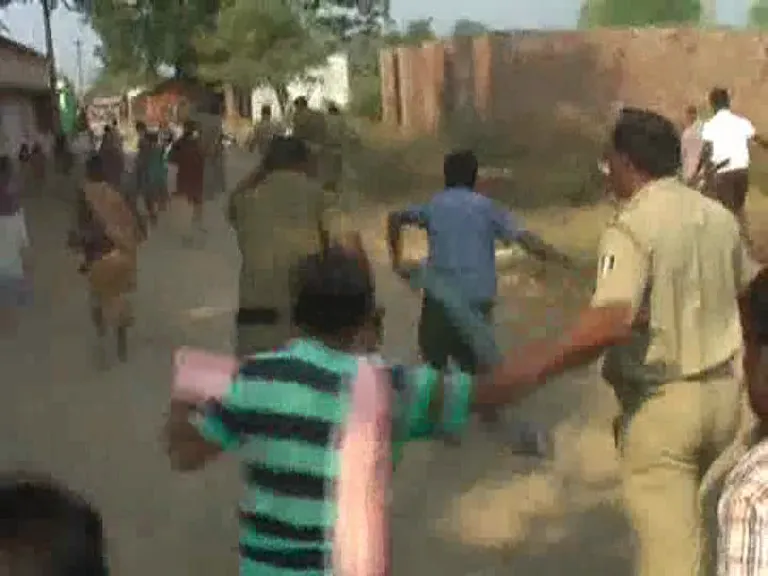 police attack kalahandi