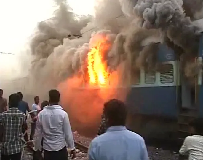 Puri Train Fire