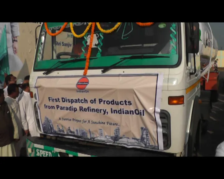 First dispatch from IOCL Paradip refinery