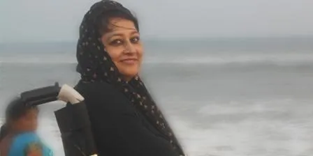 Chumki Datta smiles at the face of adversity