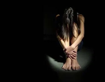 depressed woman