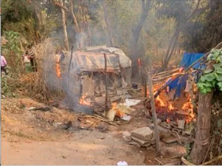 vanivihar slum fire