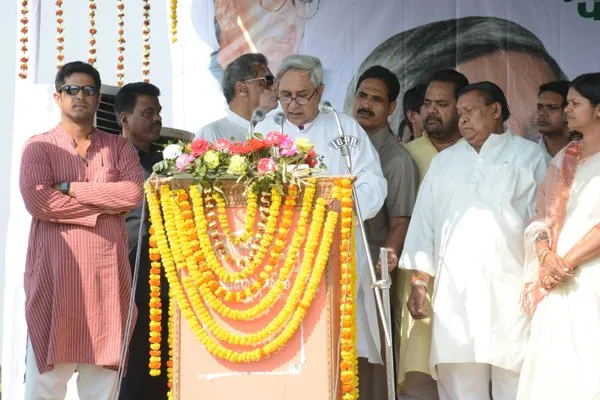 Naveen Patnaik Bolangir tour