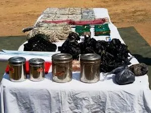 Malkangiri-seizure-of-explosives-by-BSF-