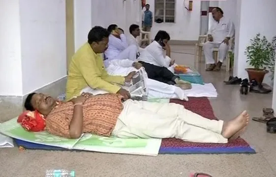 ORV dharna