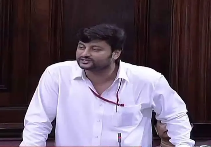 Anubhav Mohanty in Rajya Sabha