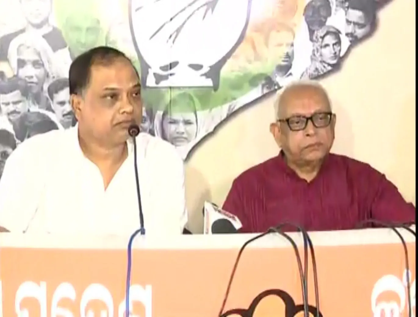 Cong press meet on Mahanadi issue