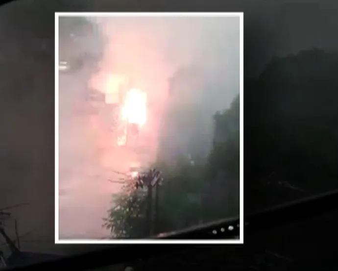 transformer fire