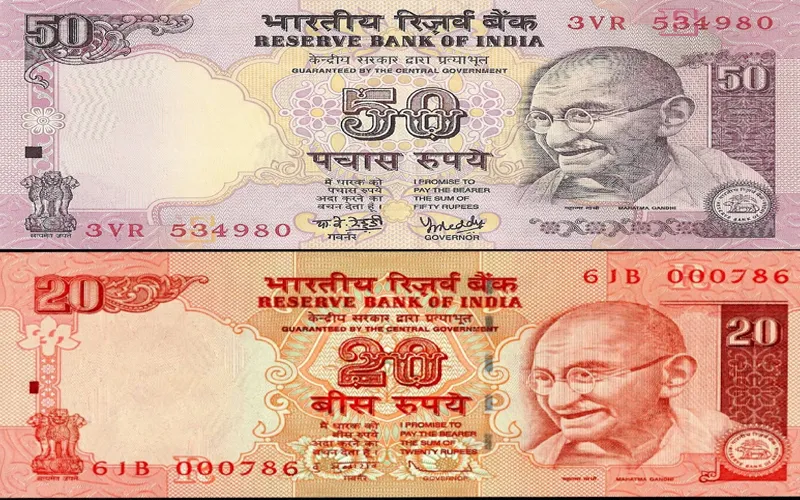 50-and-20-rupees-note