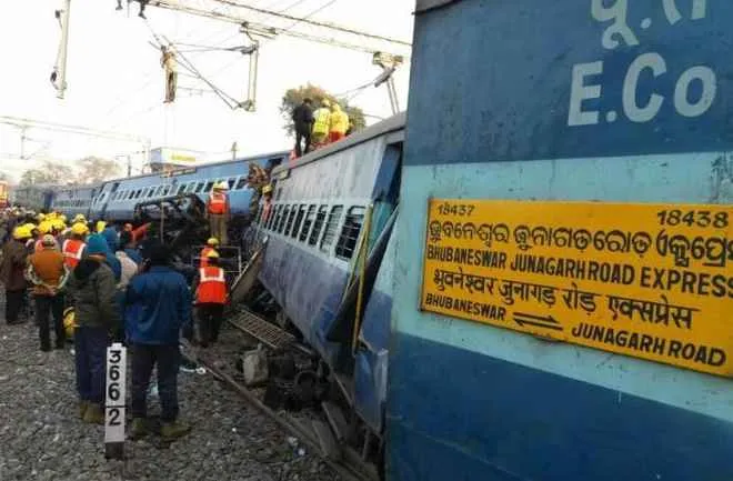 Hirakhand express derailment