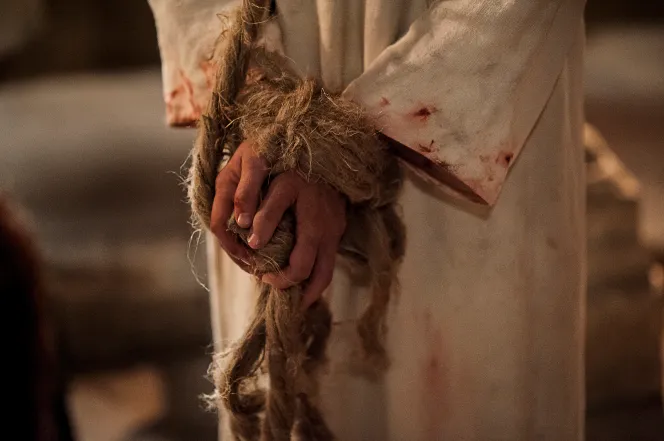 hands tied