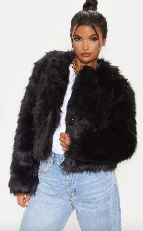 fur coat