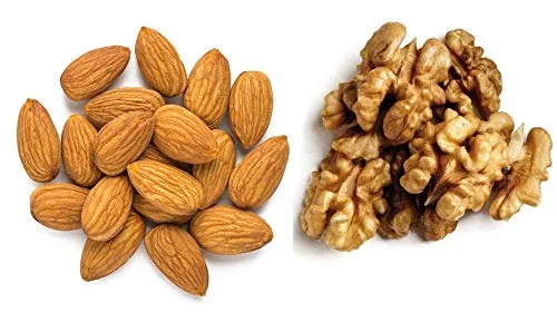 Almonds and Walnuts