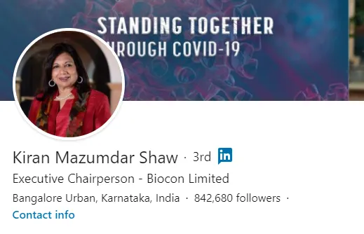 Kiran Mazumdar Shaw