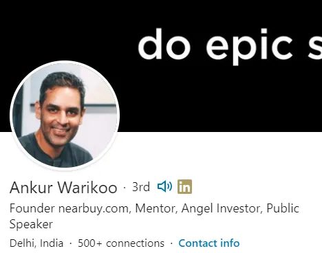Ankur Warikoo