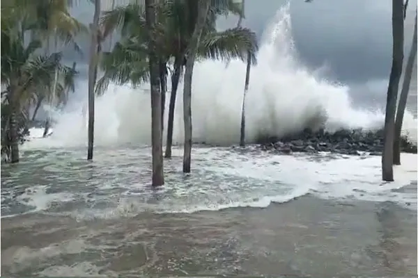 Cyclone Shaheen Landfall