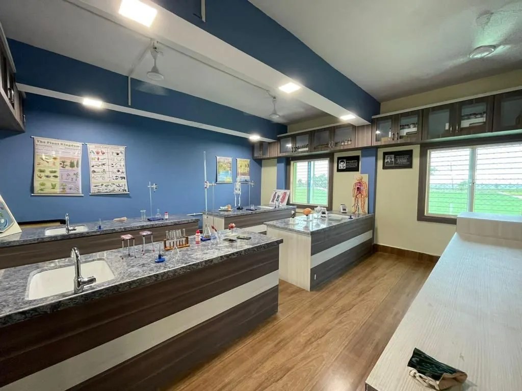 transformed laboratory in school