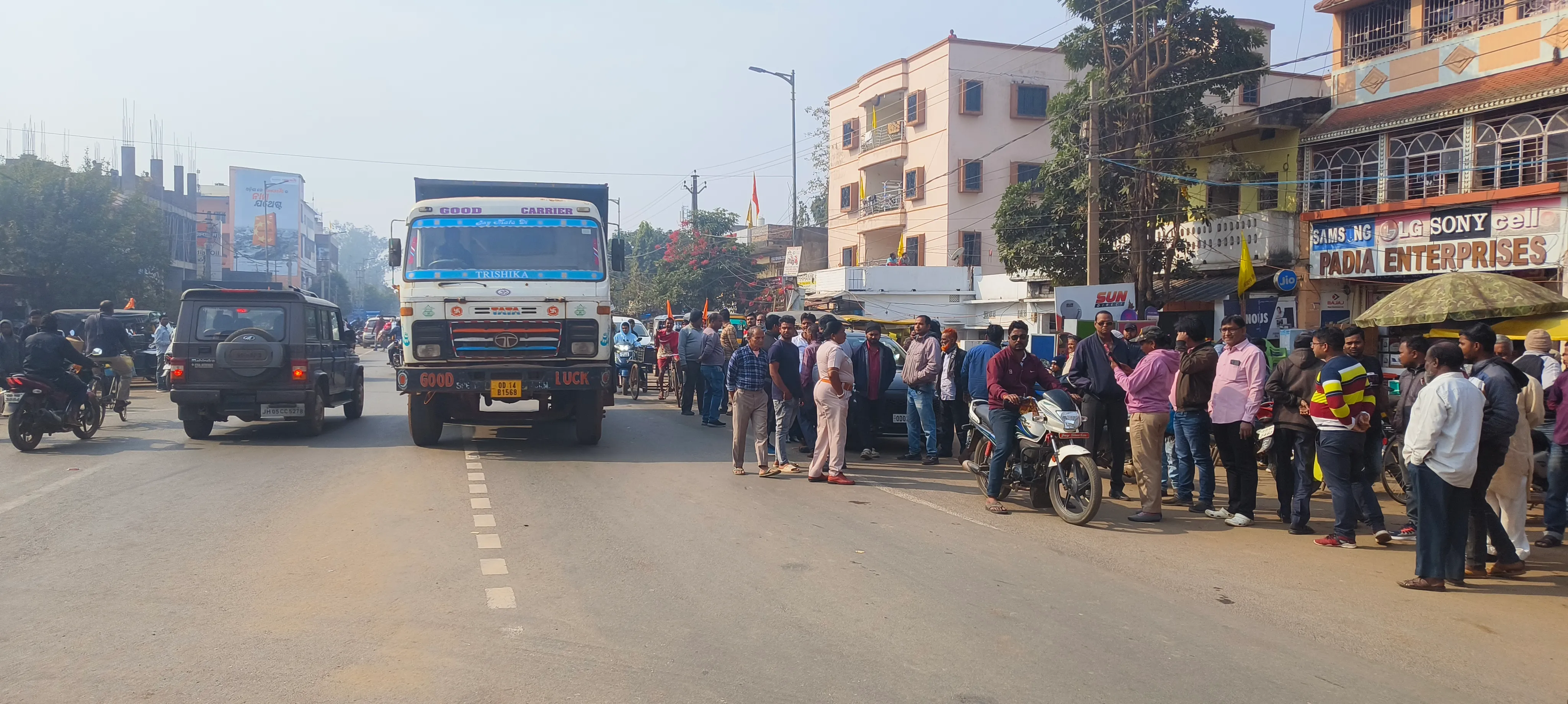 Traffic problem in Rairangpur