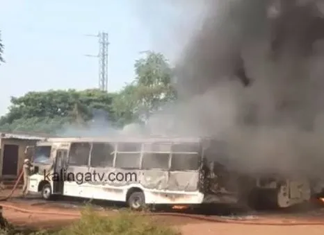 Fire in Puri pilgrim bus
