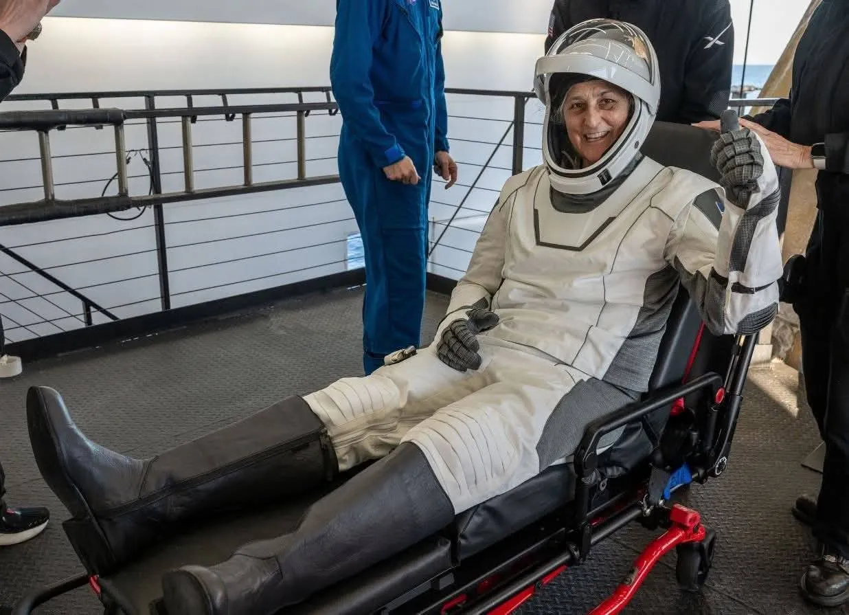sunita williams home coming
