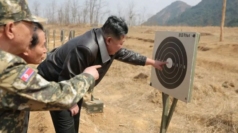 kim at training unit