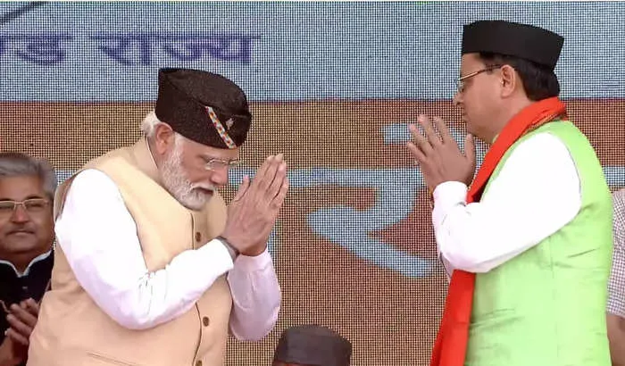 Uttarakhand CM Pushkar Singh Dhami Oath Ceremony Live Updates: Pushkar Singh Dhami takes oath for second term as chief minister