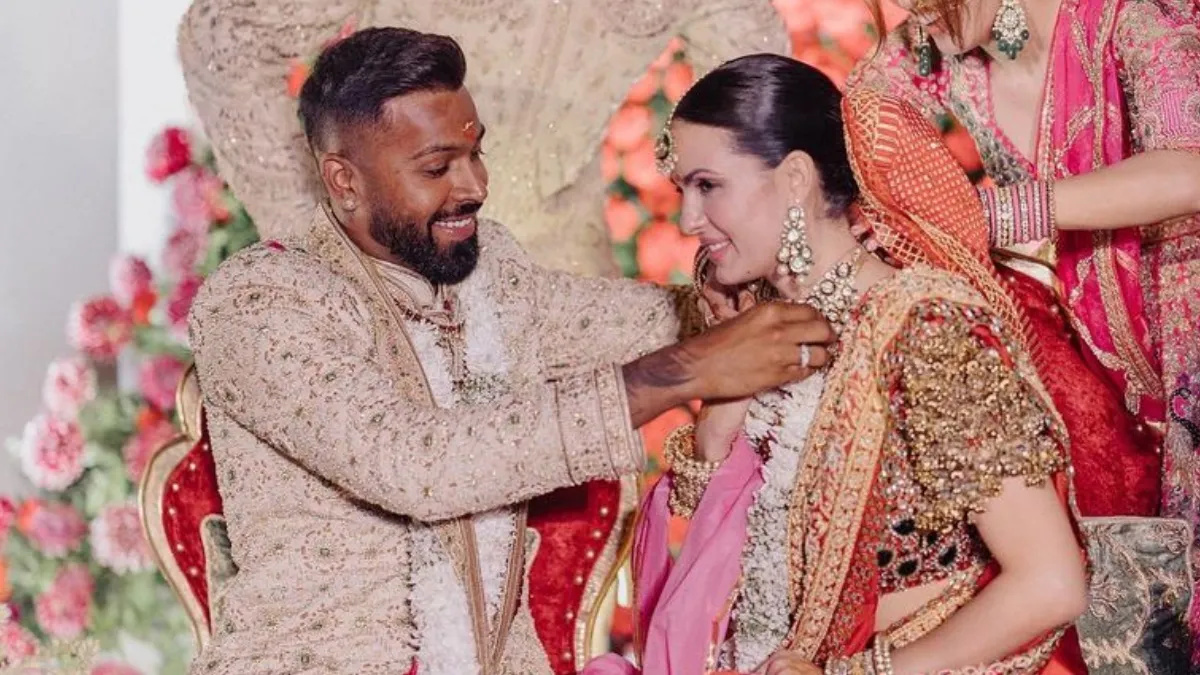 Hardik Pandya-Natasa Stankovic's unseen photos from Hindu wedding look absolutely dreamy – India TV