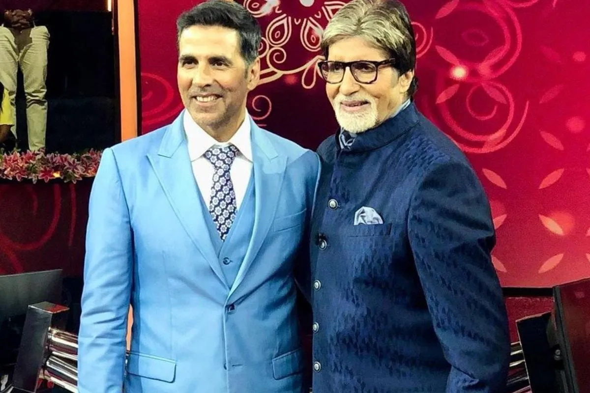 KBC: अमिताभ बच्चन ने बताया अक्षय कुमार ने 'वक्त' के सेट पर खुद को लगा ली थी आग, दहल गए थे बिग बी! - kbc 14 amitabh bachchan said akshay kumar set