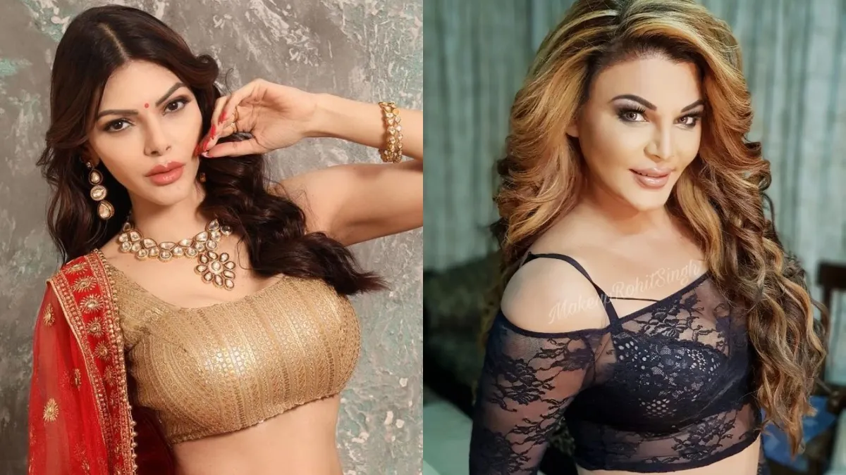 Sherlyn Chopra mocks Rakhi Sawant after she mimicks her, says 'saamne khade ho kar dikha' | Watch | Masala News – India TV