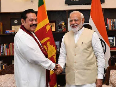 PM Modi congratulates new Sri Lanka Prime Minister Mahinda Rajpaksa | India News - Times of India