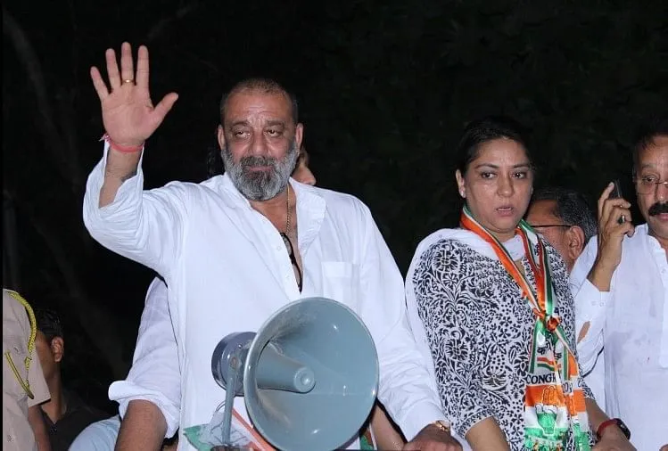 Sanjay Dutt and Priya Dutt