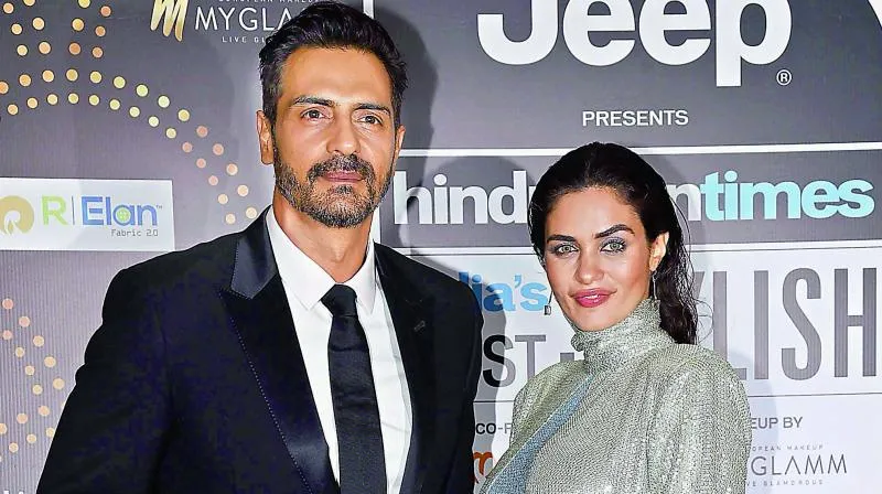 Arjun Rampal introduces son to the world