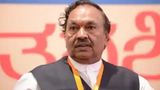 ठेकेदार संतोष पाटिल आत्महत्या मामलाः सबूतों के अभाव में कर्नाटक के पूर्व मंत्री ईश्वरप्पा बरी