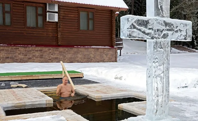 Why Russian President Vladimir Putin Took A Dip In Icy Water, Wearing Nothing But Swimming Trunks