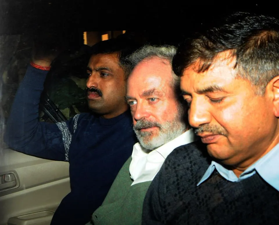 James Christian Michel, the alleged middleman in the multi-crore AgustaWestland chopper deal, is seen in this file photo.