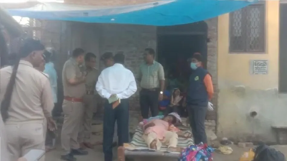 जानलेवा हमले में पत्नी की मौत, पति गंभीर घायल.