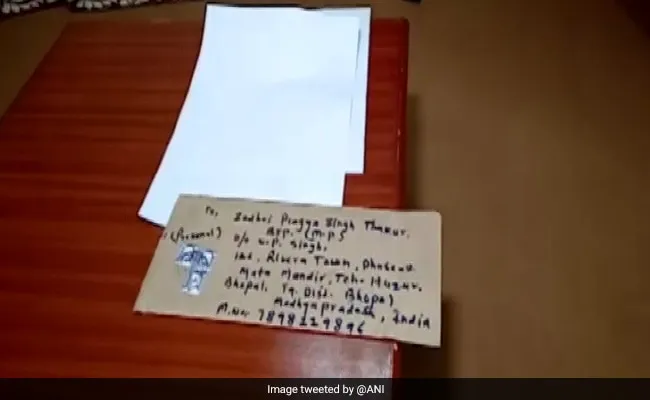 Pragya Thakur Gets Envelopes With 'Harmful Chemicals', Files Complaint
