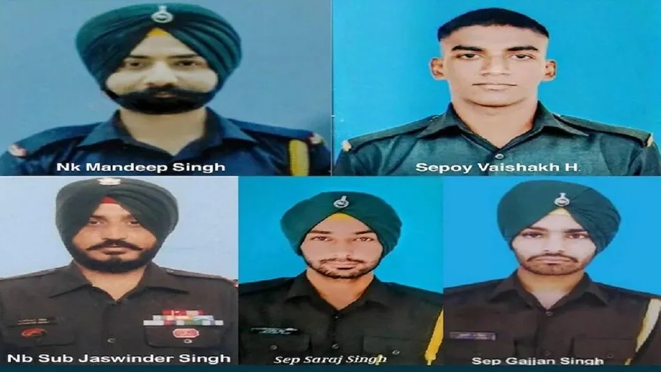 एनकाउंटर में शहीद हुए जवान