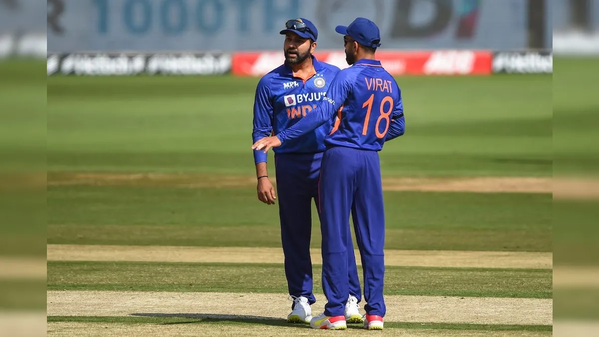 IND vs WI: Virat Kohli Persuades Captain Rohit Sharma To Take DRS In India's 1st ODI vs West Indies. Watch Video | Cricket News