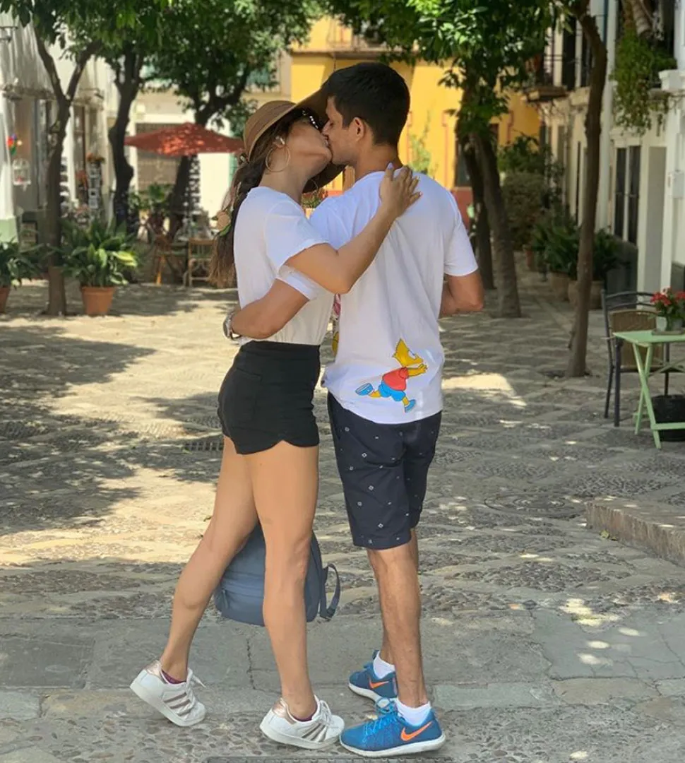 Drashti Dhami with husband