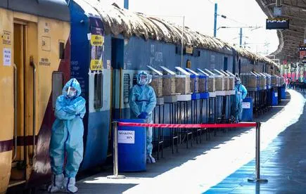 COVID-19: Isolation train coaches become operational in Bhopal - The Hindu