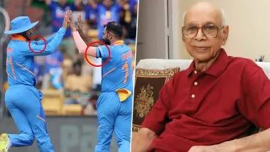 Image result for headlines-indian-team-players-wearing-black-band-as-a-mark-of-respect-on-passing-away-of-bapu-nadkarni