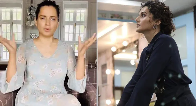 Kangana to Taapsee over tax raid jibe: 'You will always remain sasti'