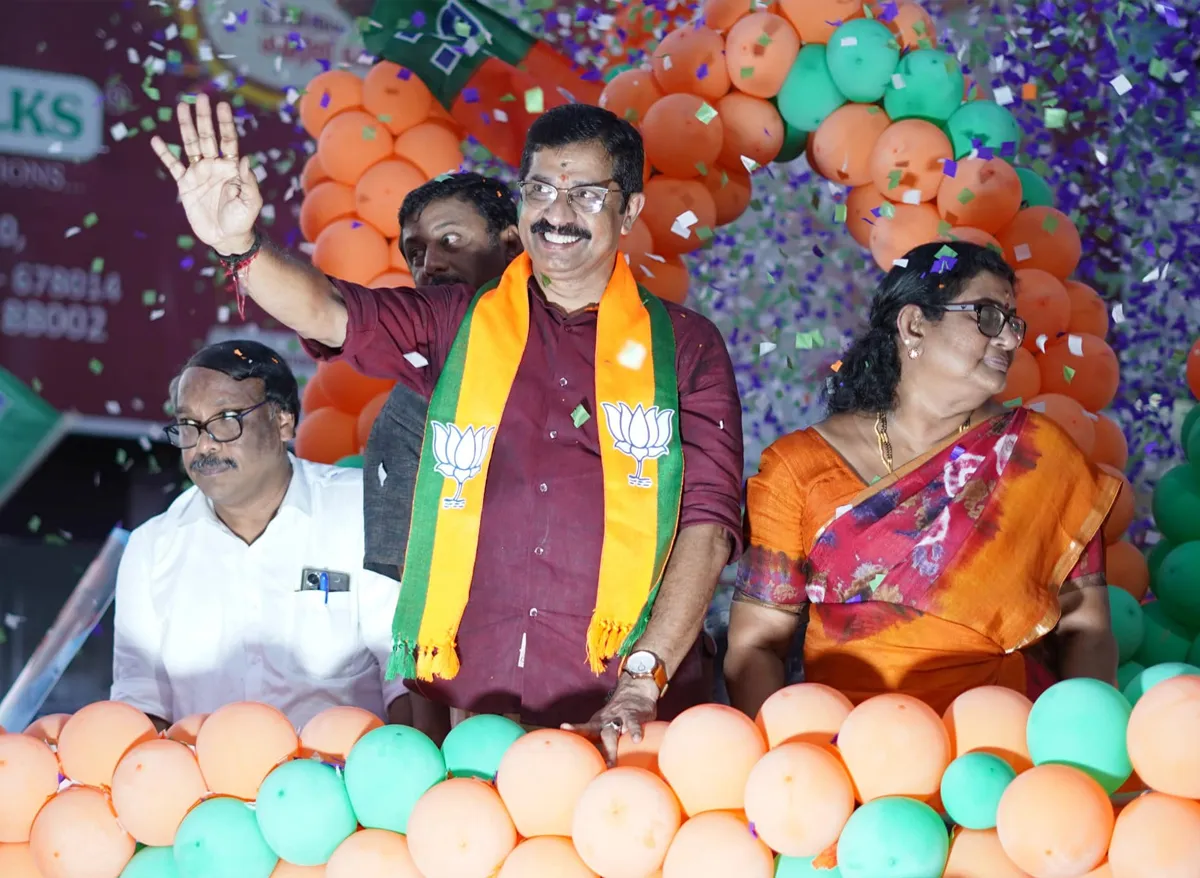 bjp palakkad road show-2