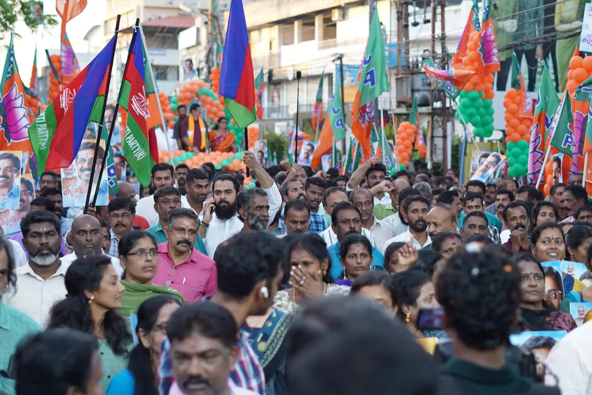 bjp palakkad road show-4