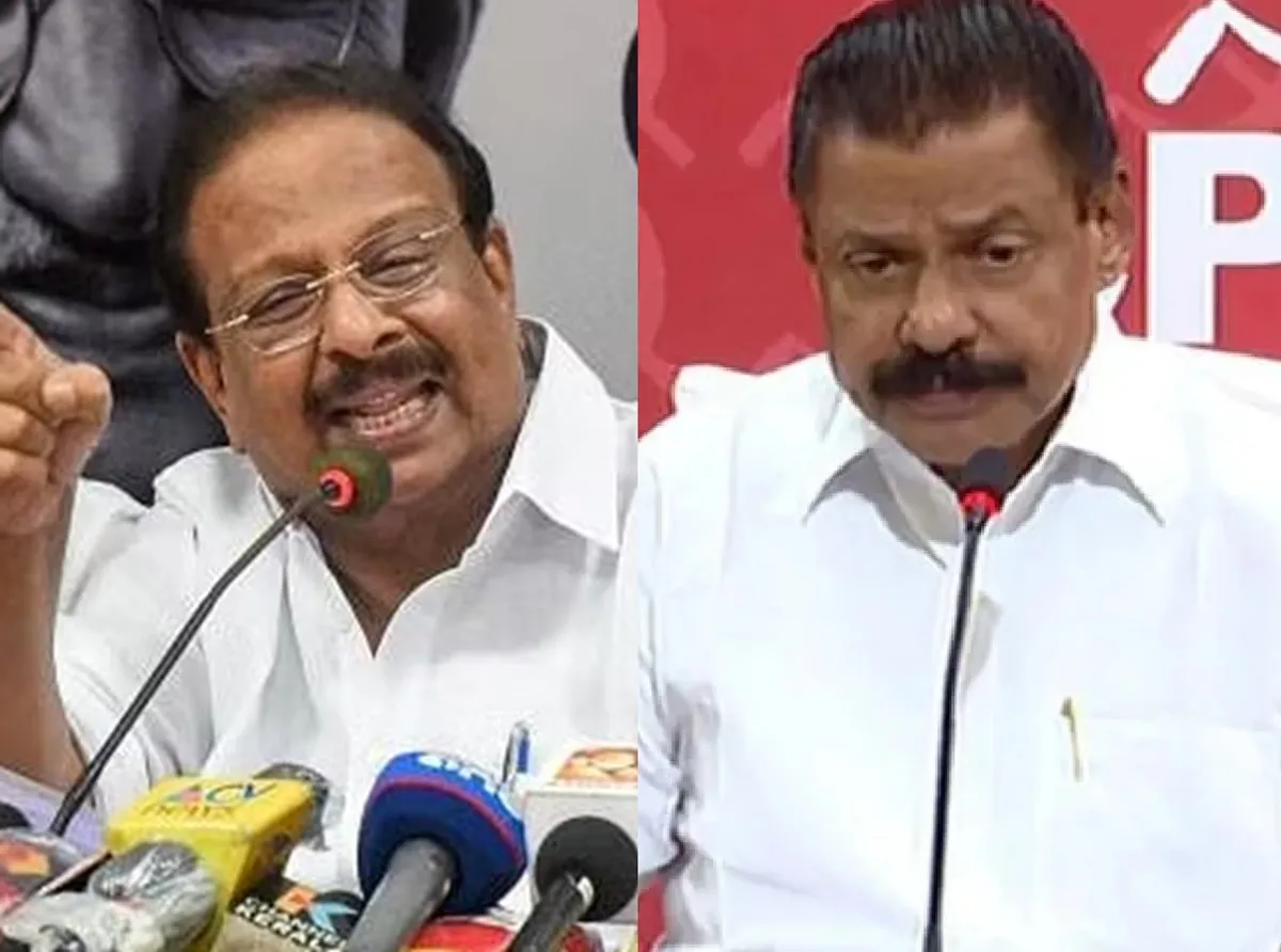 k sudhakaran mv govindan