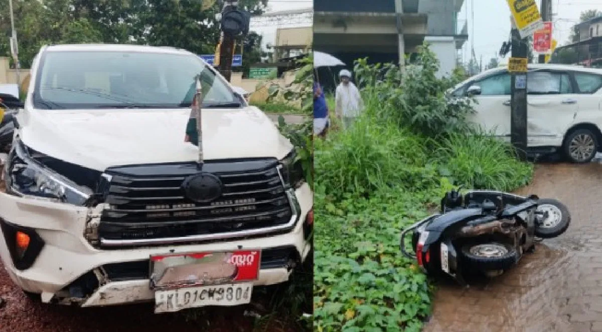 vvip vehicles accident issue