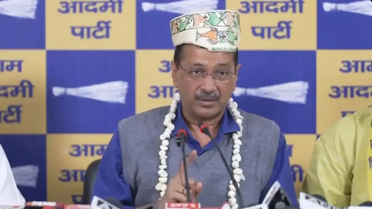 Arvind Kejriwal hits out at BJP, claims Kailash Gahlot resigned amid pressure from ED
