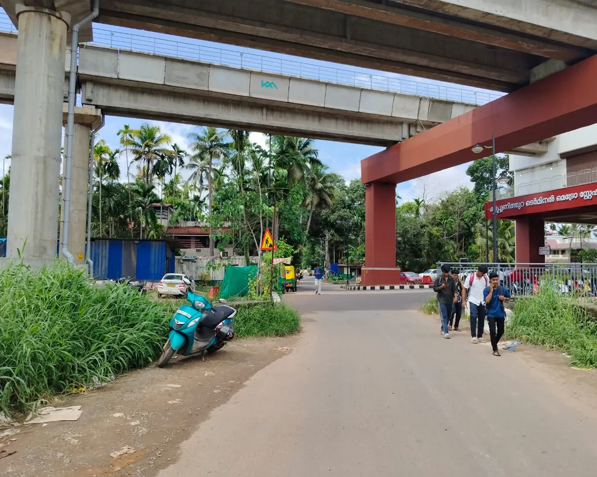 thripunithura chottanikara road overbridge
